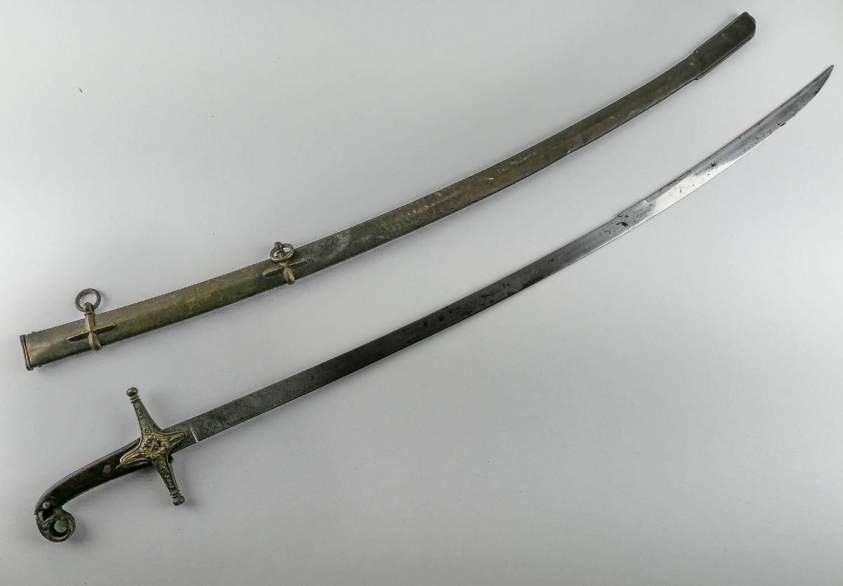Sabre inglês de oficial do estado-maior do exército