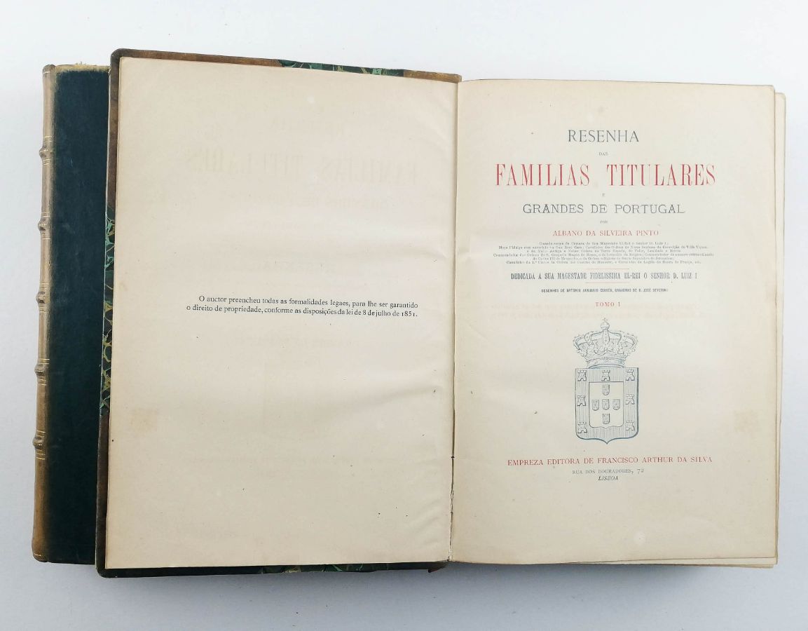 Resenha das Famílias Titulares e Grandes de Portugal (1883-1885)