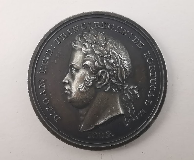 Medalha comemorativa da tomada de Caiena aos franceses (1809)