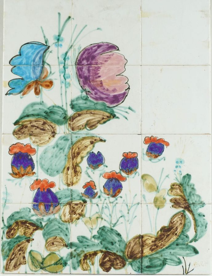 Painel de 12 Azulejos