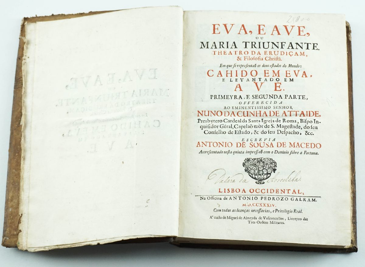 Eva, E Ave, Ou Maria Triunfante – 1734