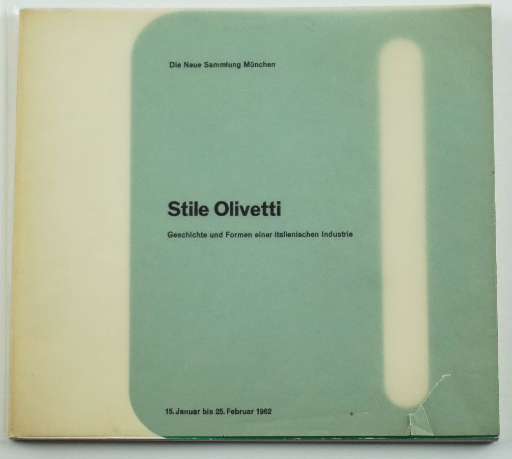Stile Olivetti, catálogo exposição 1962