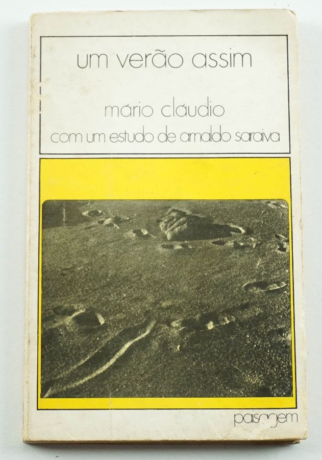 Mário Cláudio – Primeiro livro do Autor