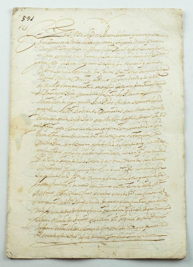 Conde de Avintes. Casas de Vila Galega, Lisboa - 1671