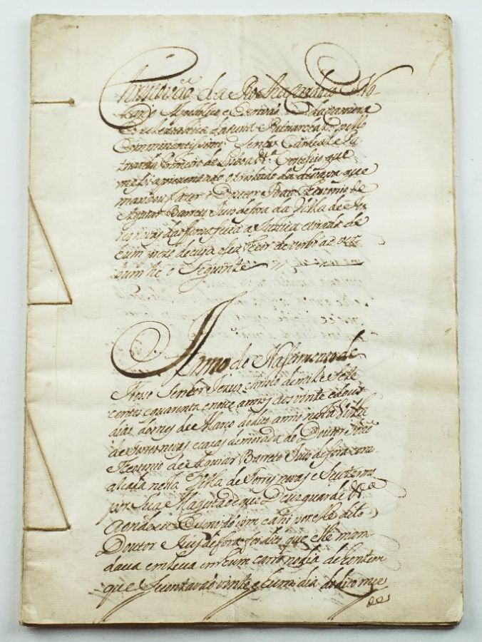 Alcaide José Francisco de Oliveira. Torres Novas - 1749