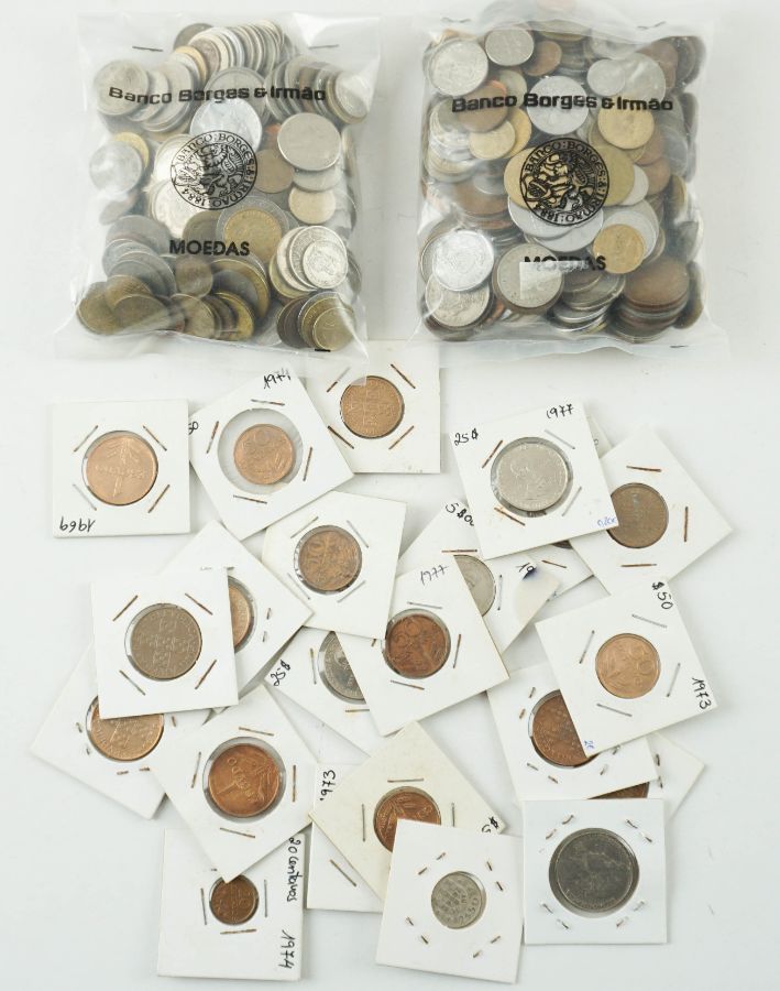 460 Moedas Portugal e Estrangeiro