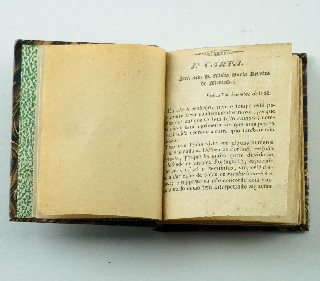 Rara publicação liberal durante o cerco do Porto (1833)