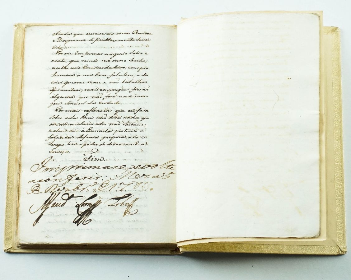 Tradução inédita de Voltaire (1783)