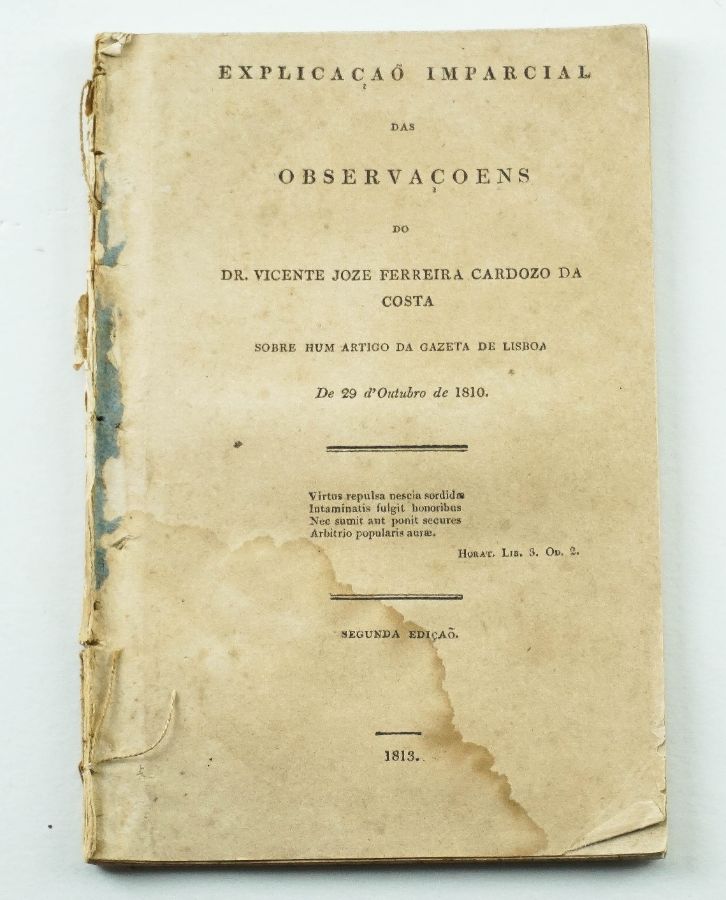 Guerra Peninsular – rara publicação de Londres (1813)