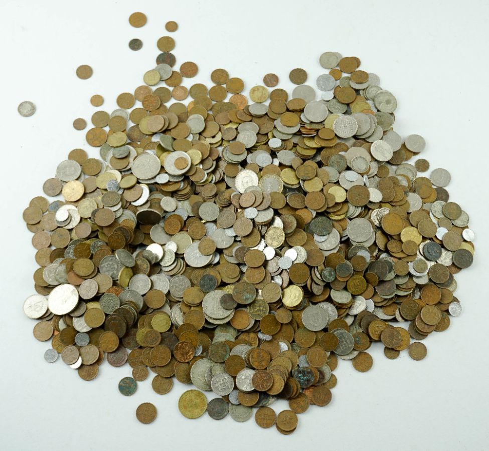 Moedas diversas