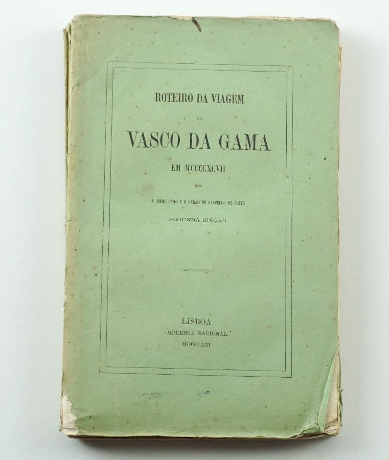 Roteiro da Viagem de Vasco da Gama em MDCCCXCVII.