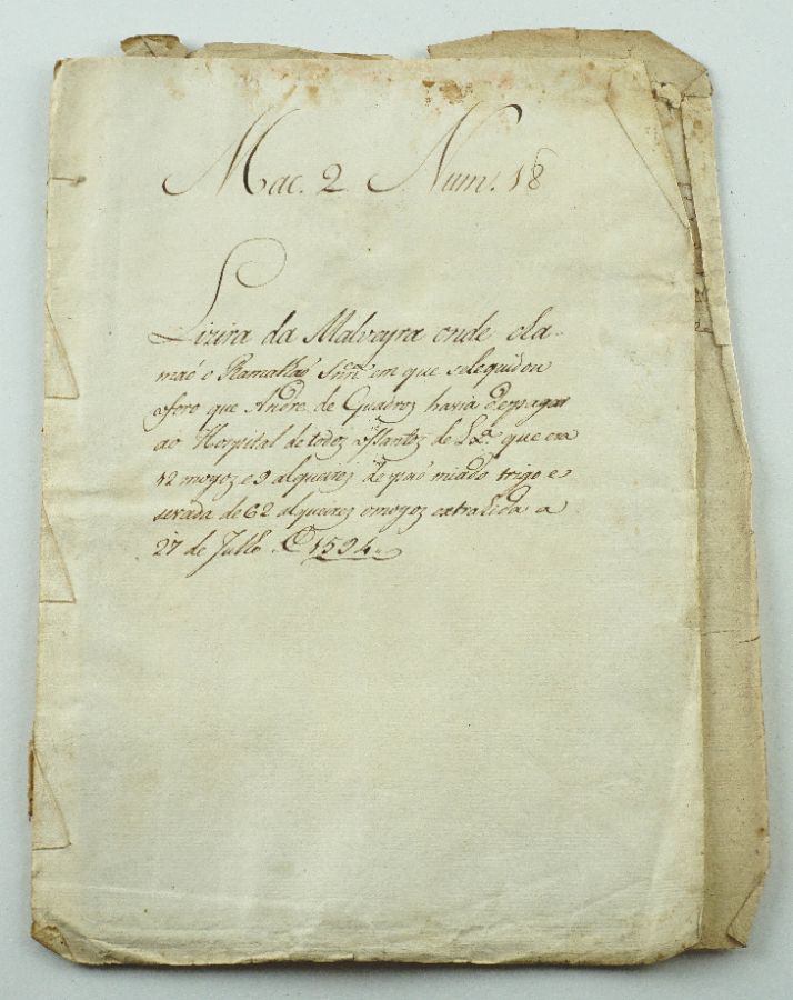 Leziria da Malveira , Terras do Ramalhão – manuscrito 1594