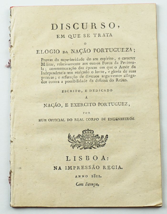 Rara publicação do coronel engenheiro José Maria das Neves Costa (1811)