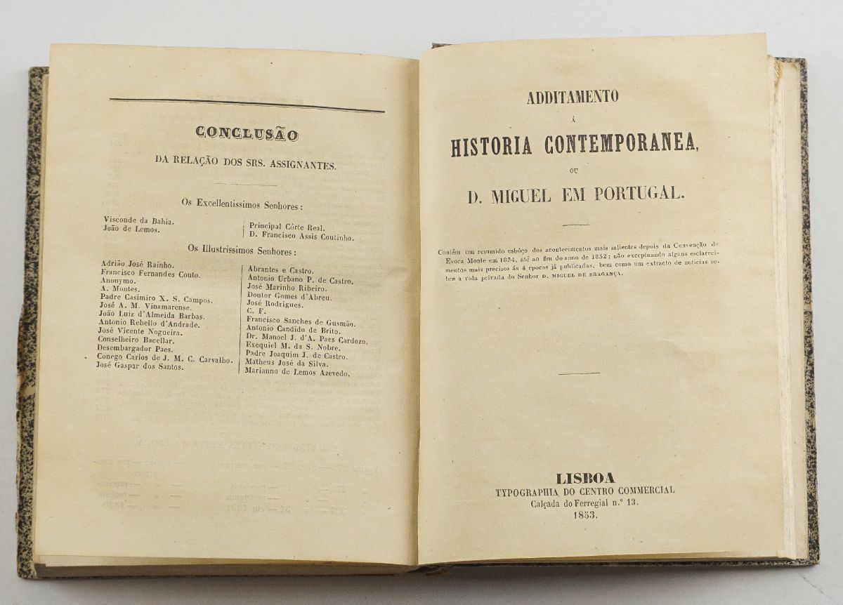 Uma História de Portugal (1820-1834) na óptica miguelista