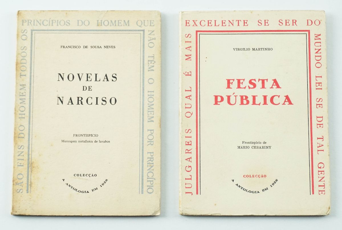 A Antologia em 1958