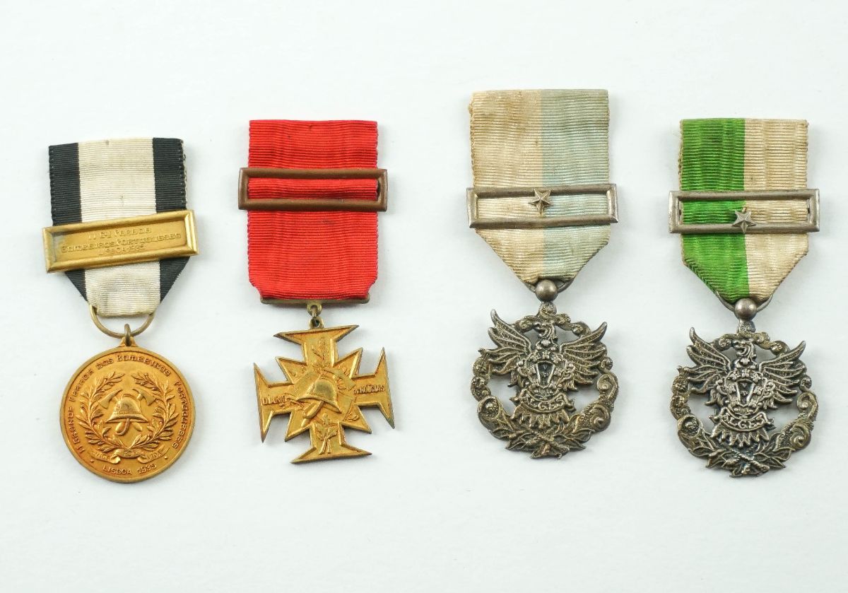 Conjunto de Medalhas - Bombeiros