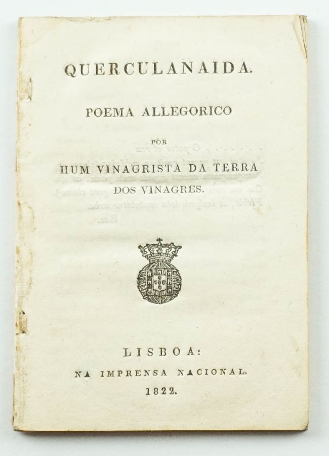 Poema alegórico contra a Campanhia dos Vinhos do Alto Douro (1822)