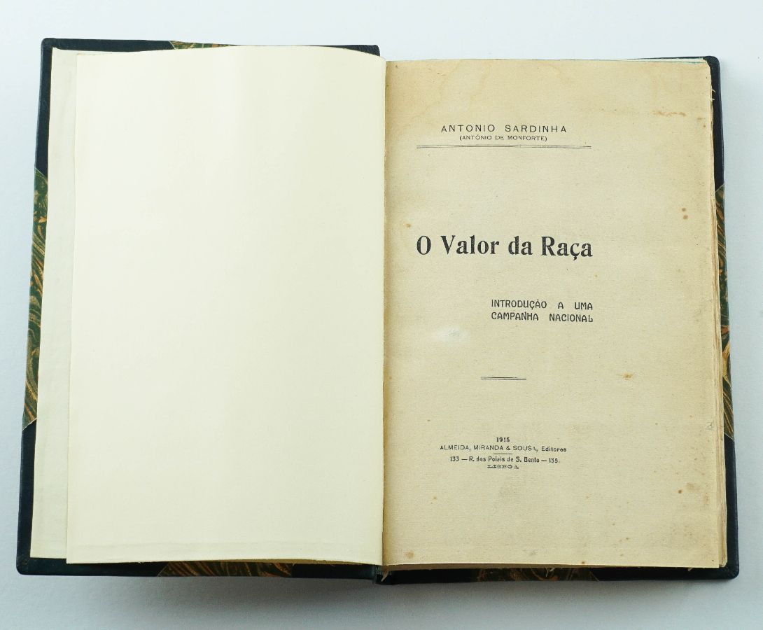 António Sardinha, O Valor da Raça (1915)