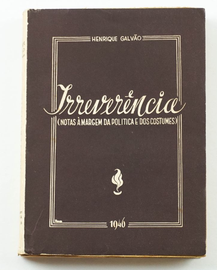 Henrique Galvão – livro autografado (1946)