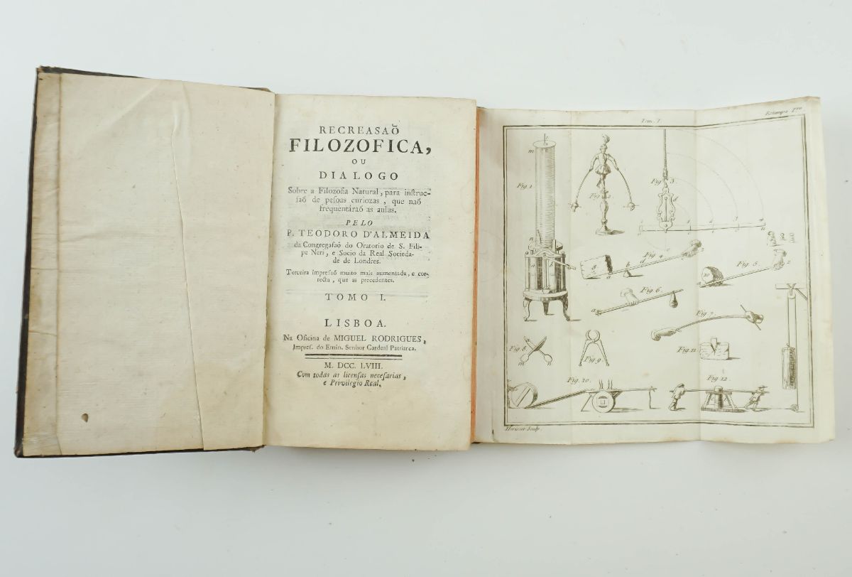 Recreasão Filozofica ou Dialogo, edição de 1758