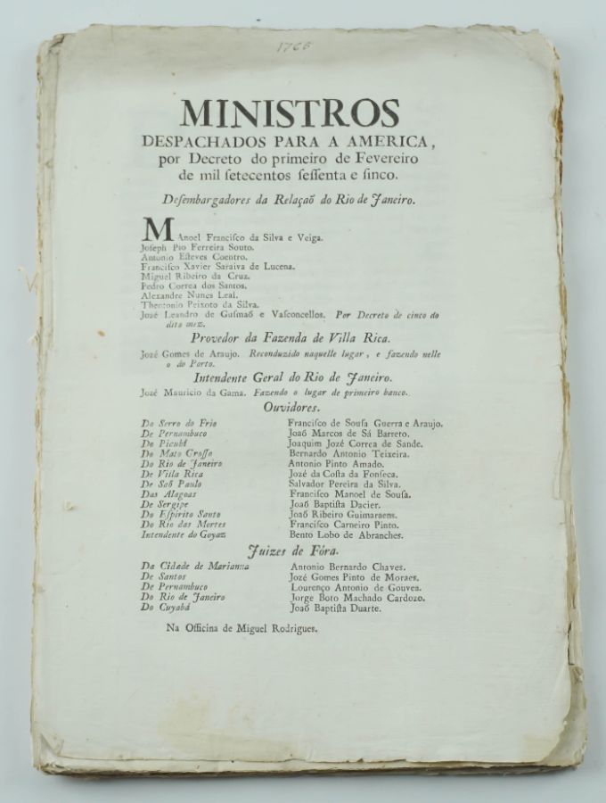 Publicações do sec XVIII e XIX sobre o Brasil