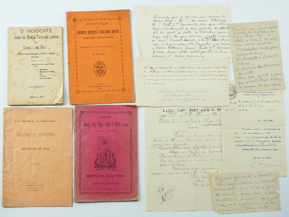 Manuscritos e publicações da Maçonaria