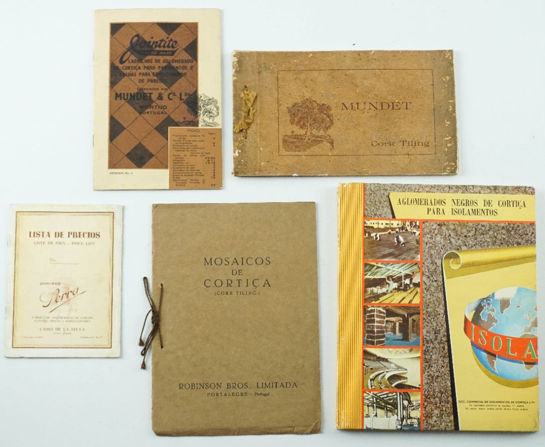 Publicações sobre cortiça portuguesa –anos 30 a 50