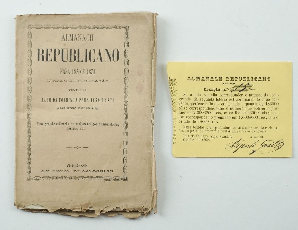 Almanaque Republicano para 1870 e 1871