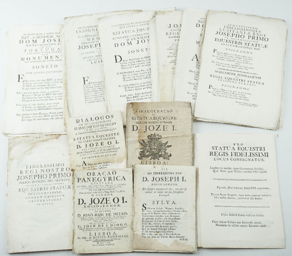 Publicações do Séc. XVIII sobre D. José I