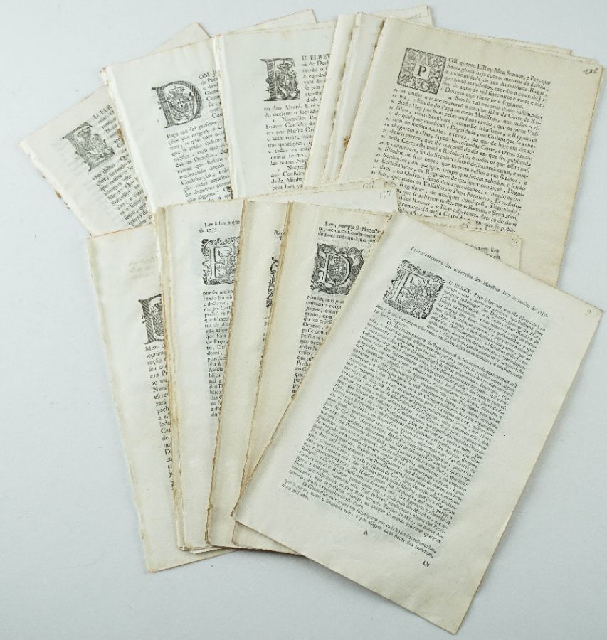 Alvarás pombalinos (1750-1775)