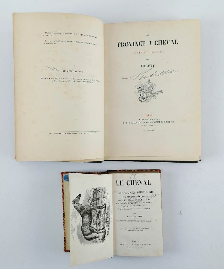 Livros sobre Cavalos / Caça.