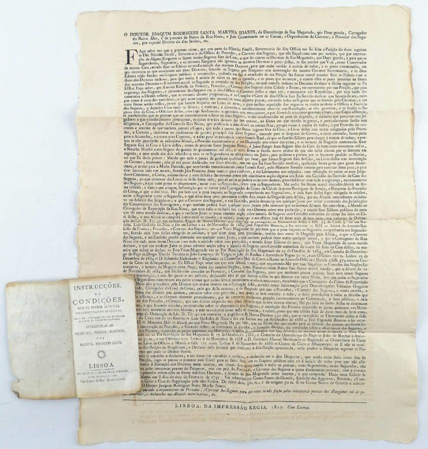 Seguros e m Portugal 1787 -1817