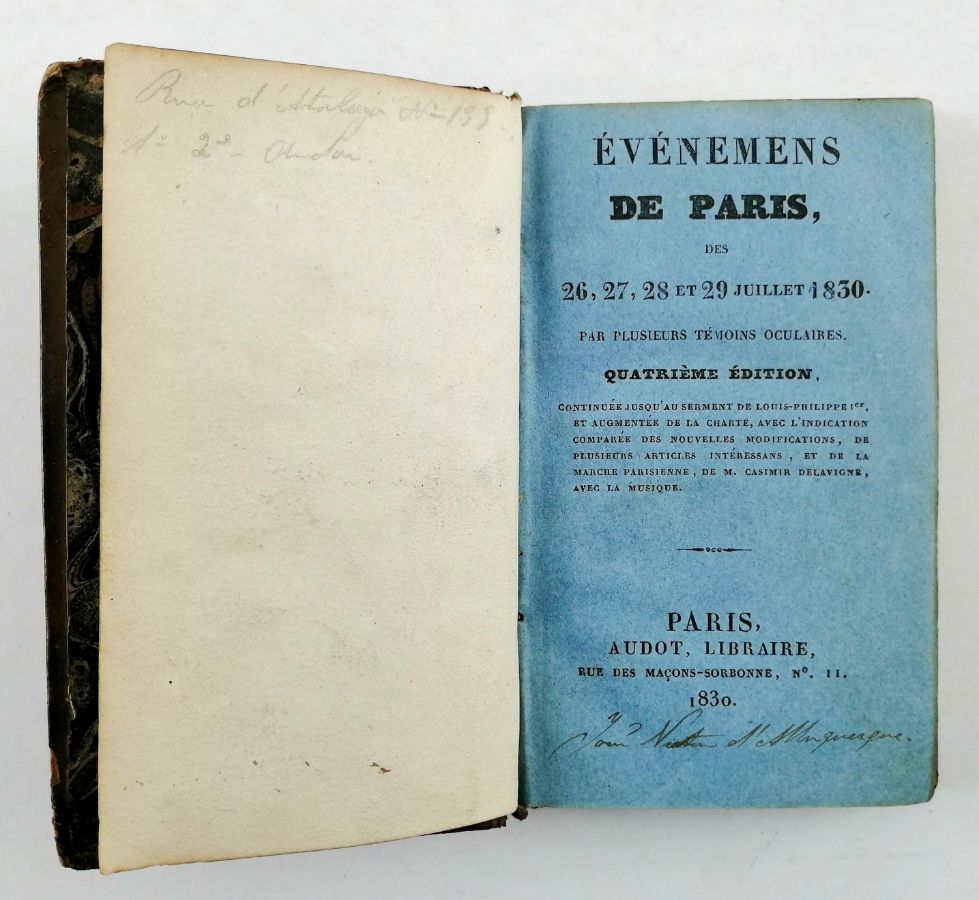 Carta Constitucional Francesa- 1830.