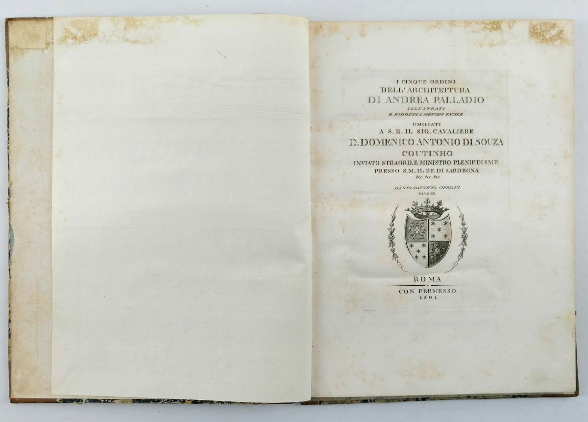 Regras da Arquitectura- Sousa Coutinho. 1801.