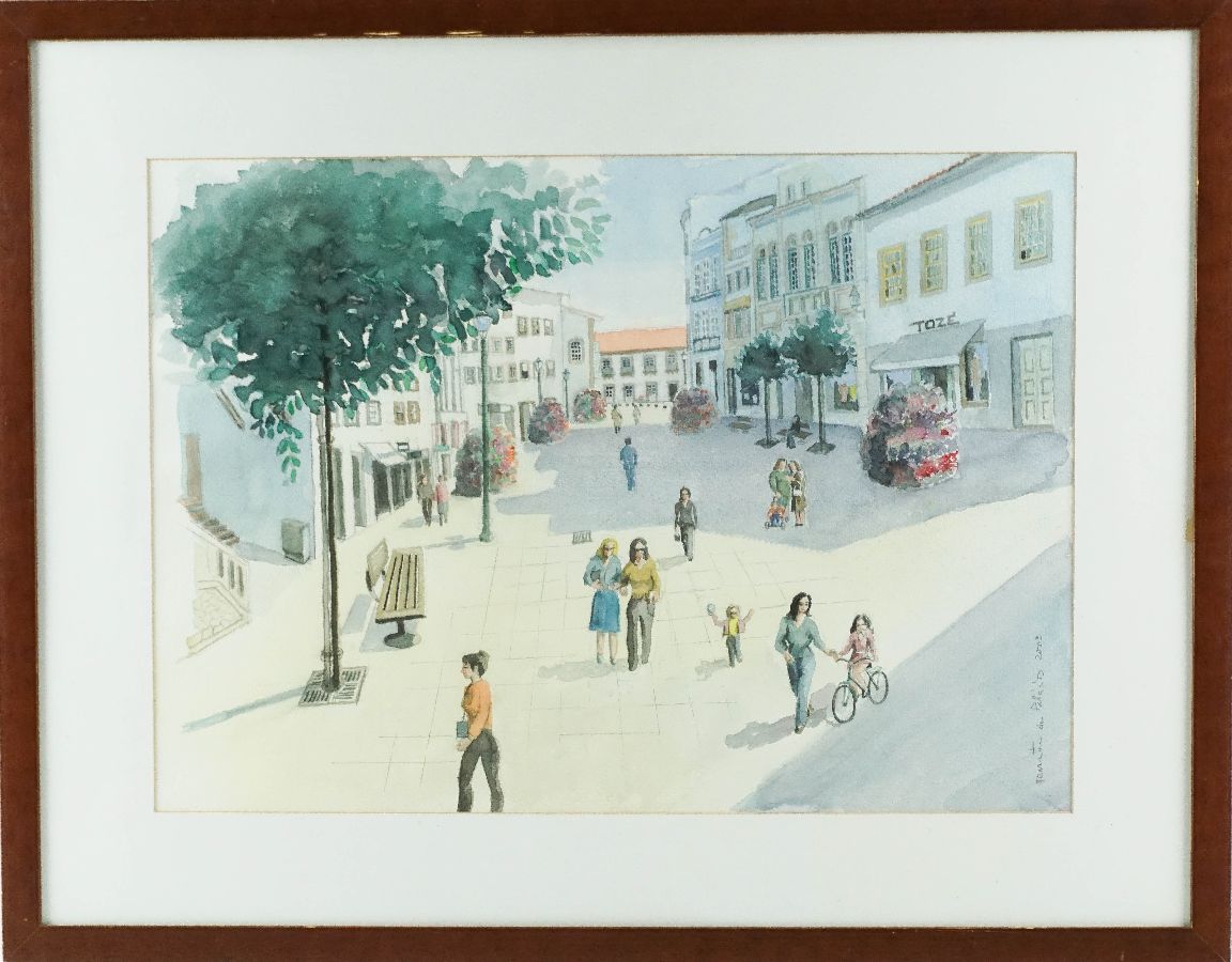 Rua animada