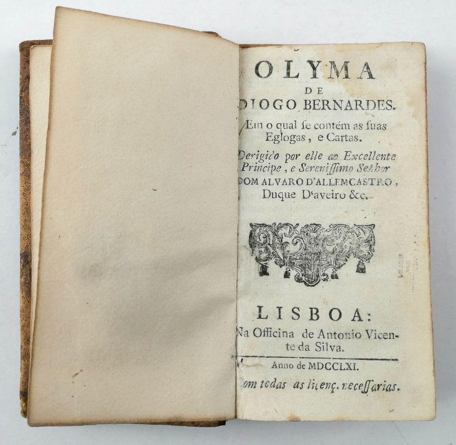 Diogo Bernardes - O Lyma (1761)