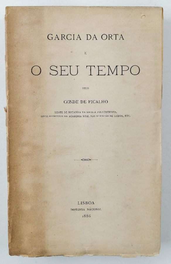 Garcia da Orta e o seu Tempo