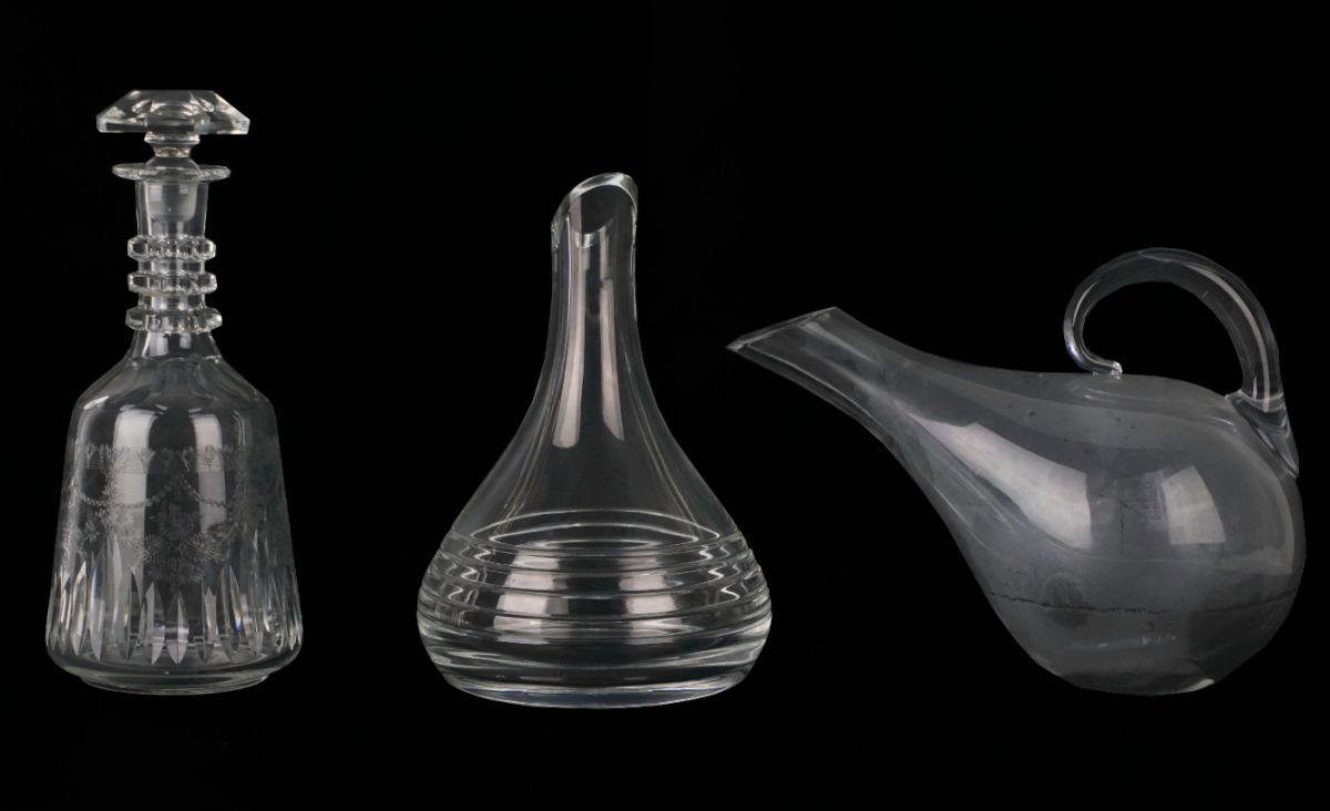 3 Peças em Cristal