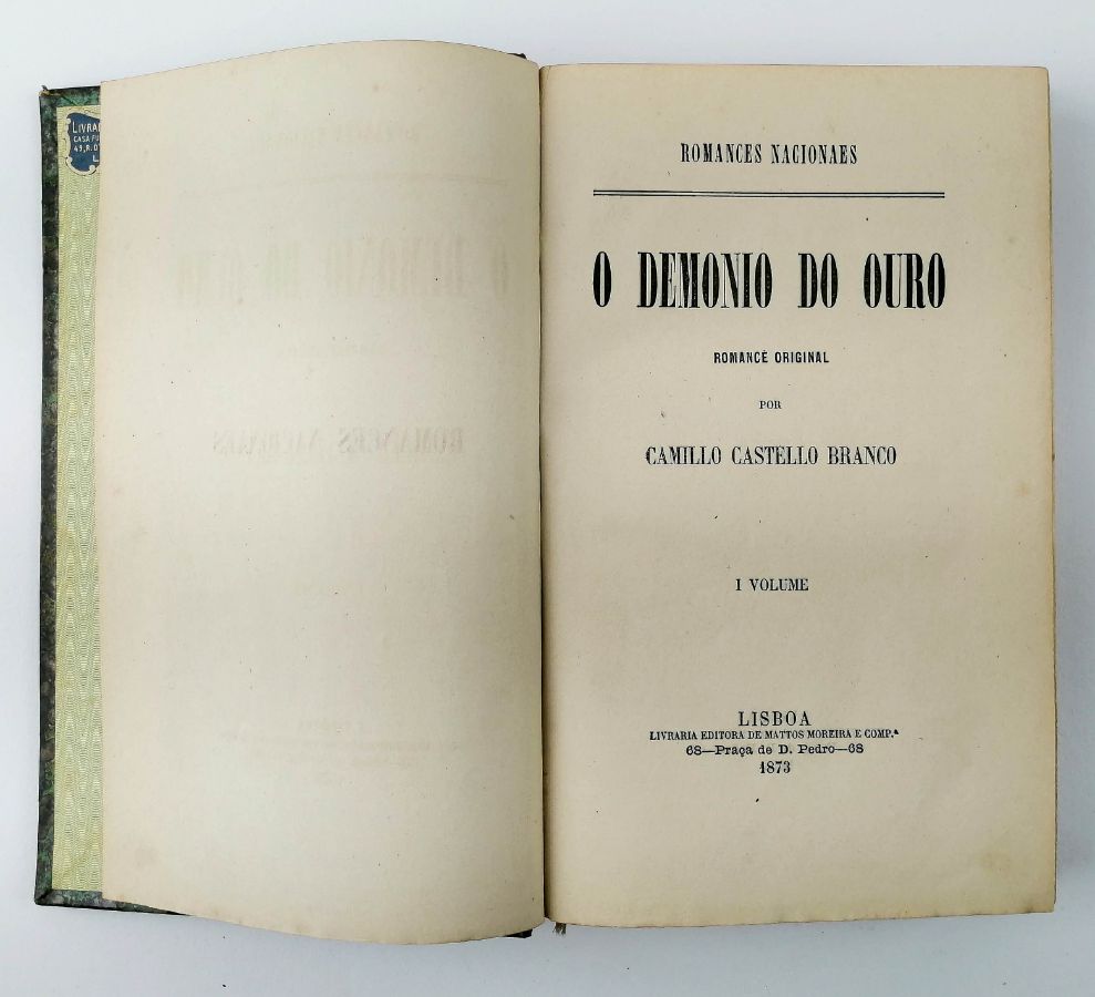 Camillo Castello Branco – Primeira Edição
