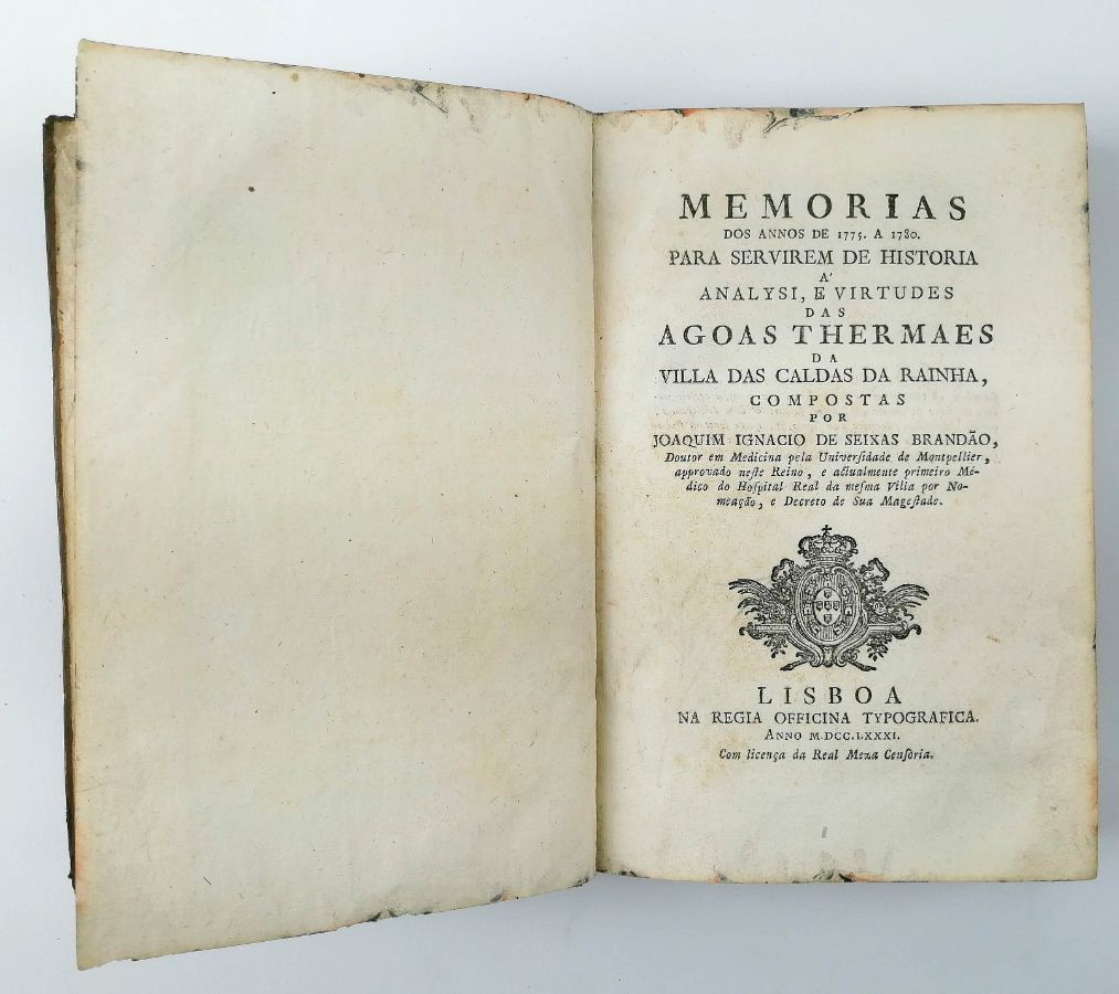 Memorias dos annos de 1775, A 1780