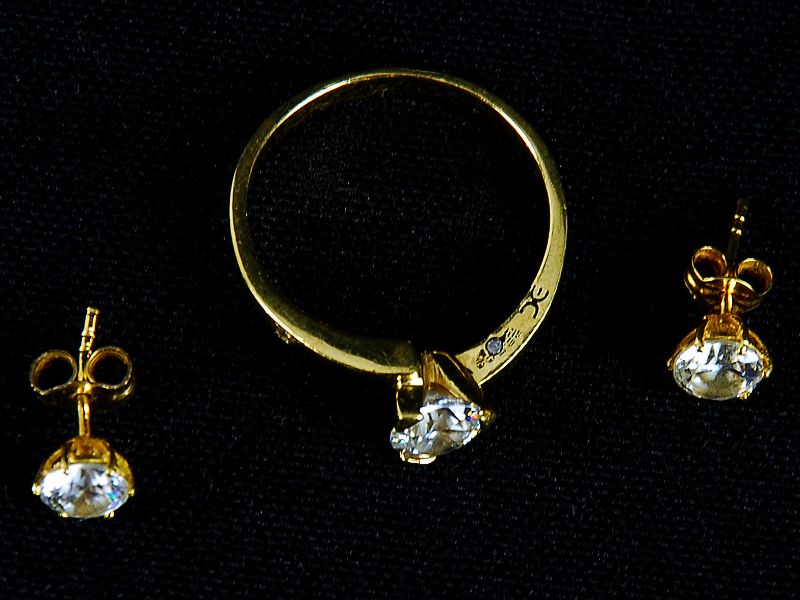 Conjunto Anel e Brincos