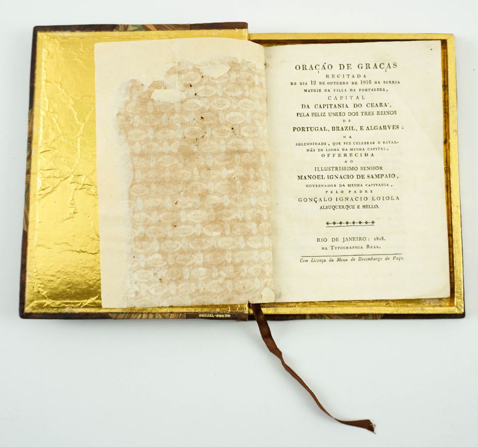 Rara Publicação Brasileira sec XIX (1818)