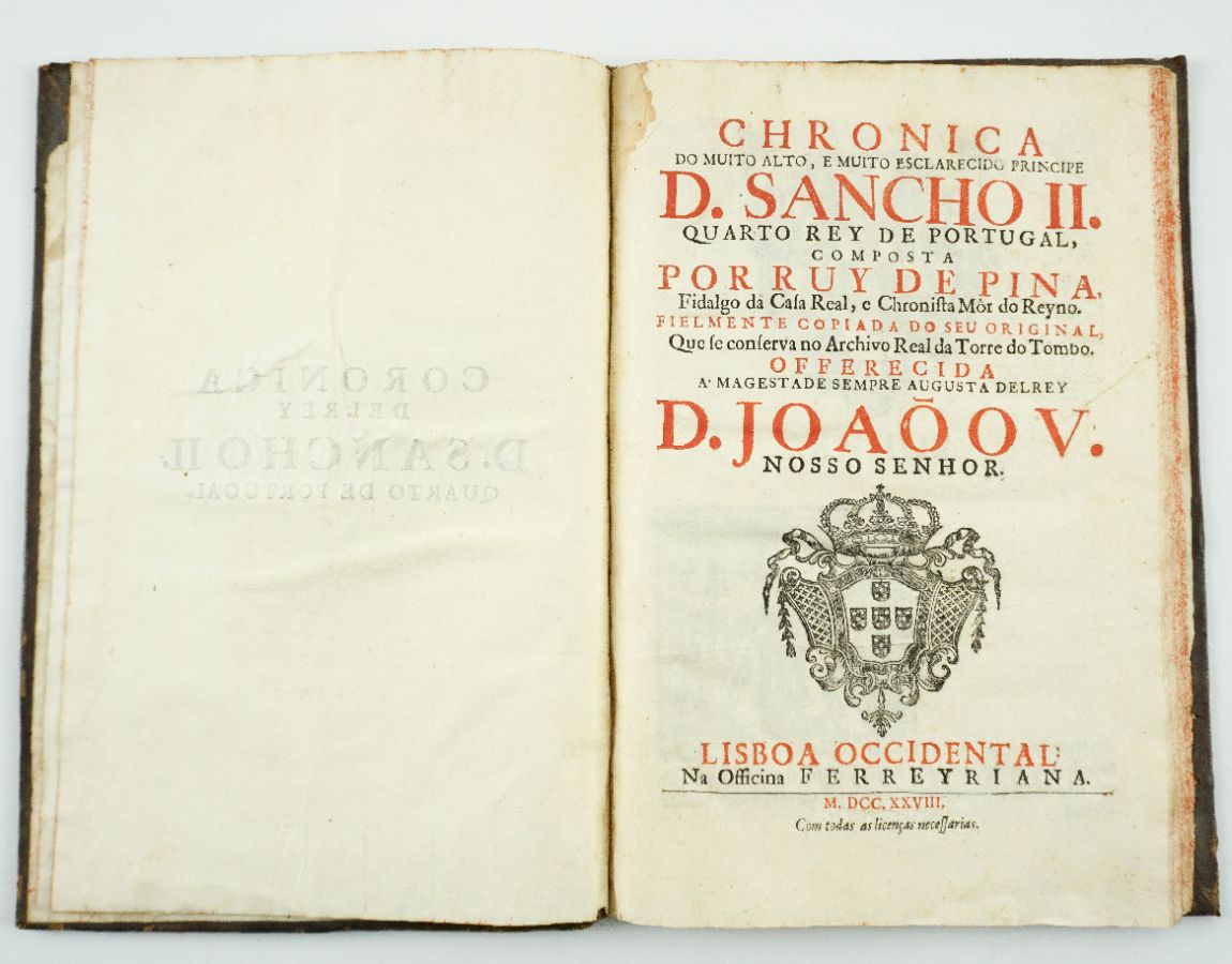 Chronicas de Ruy de Pina 1728