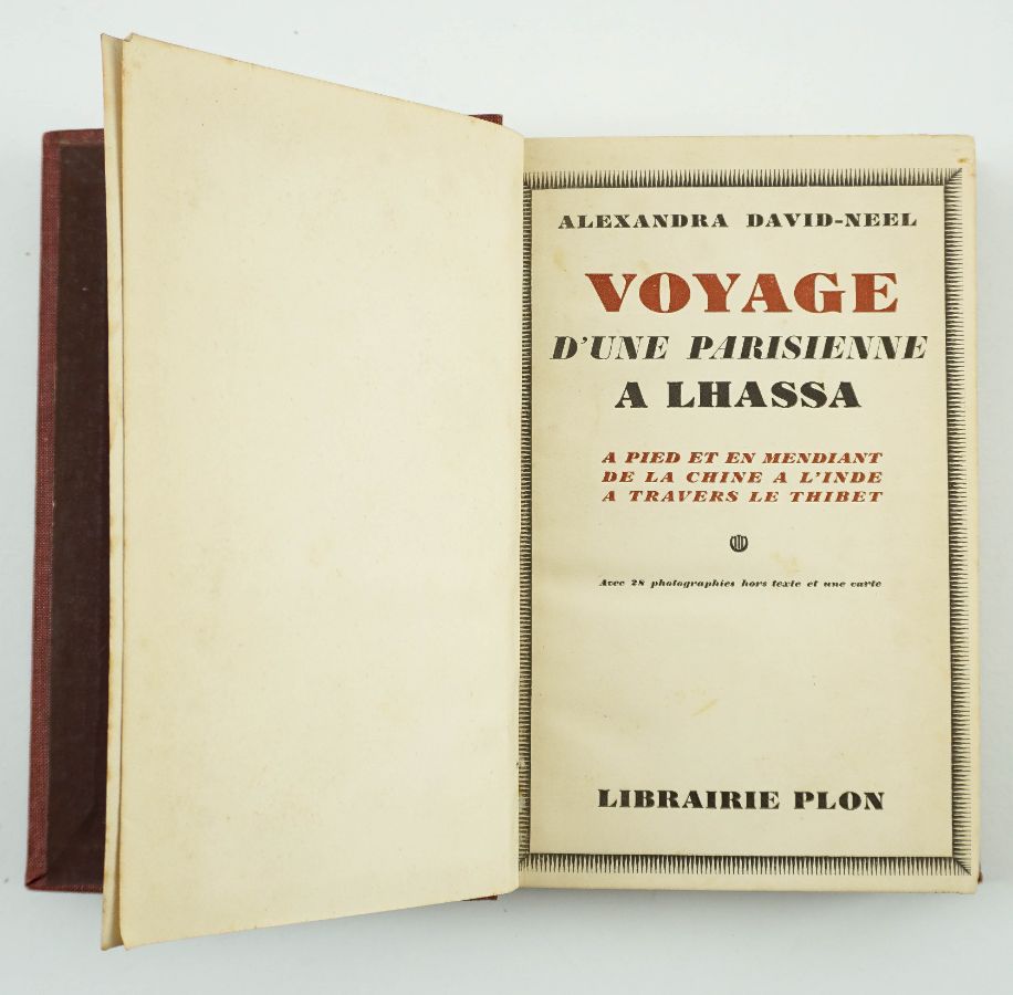 Voyage D´Une Parisienne A LHASSA, Primeira Edição 1927