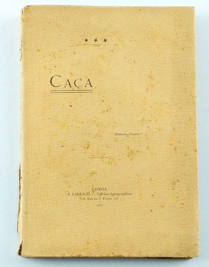 Caça, 1900