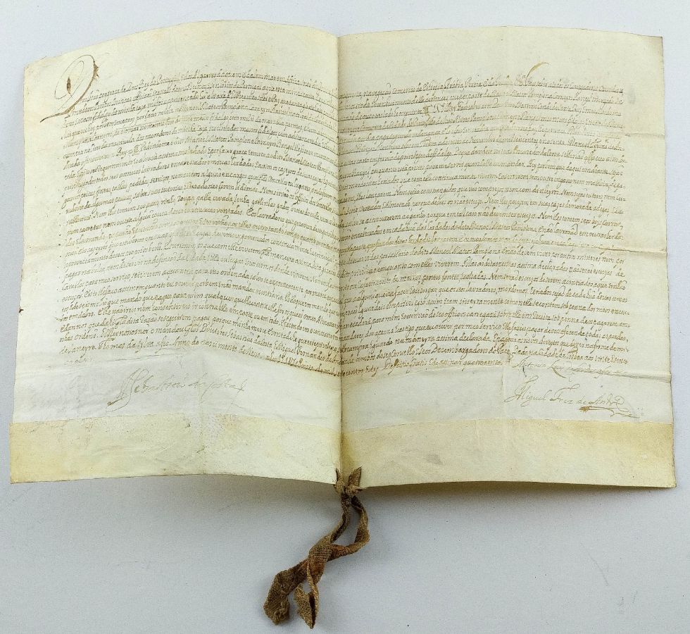 Carta Régia D. João V, pergaminho, 1710