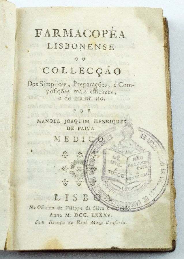 Farmacopea Lisbonense 1785