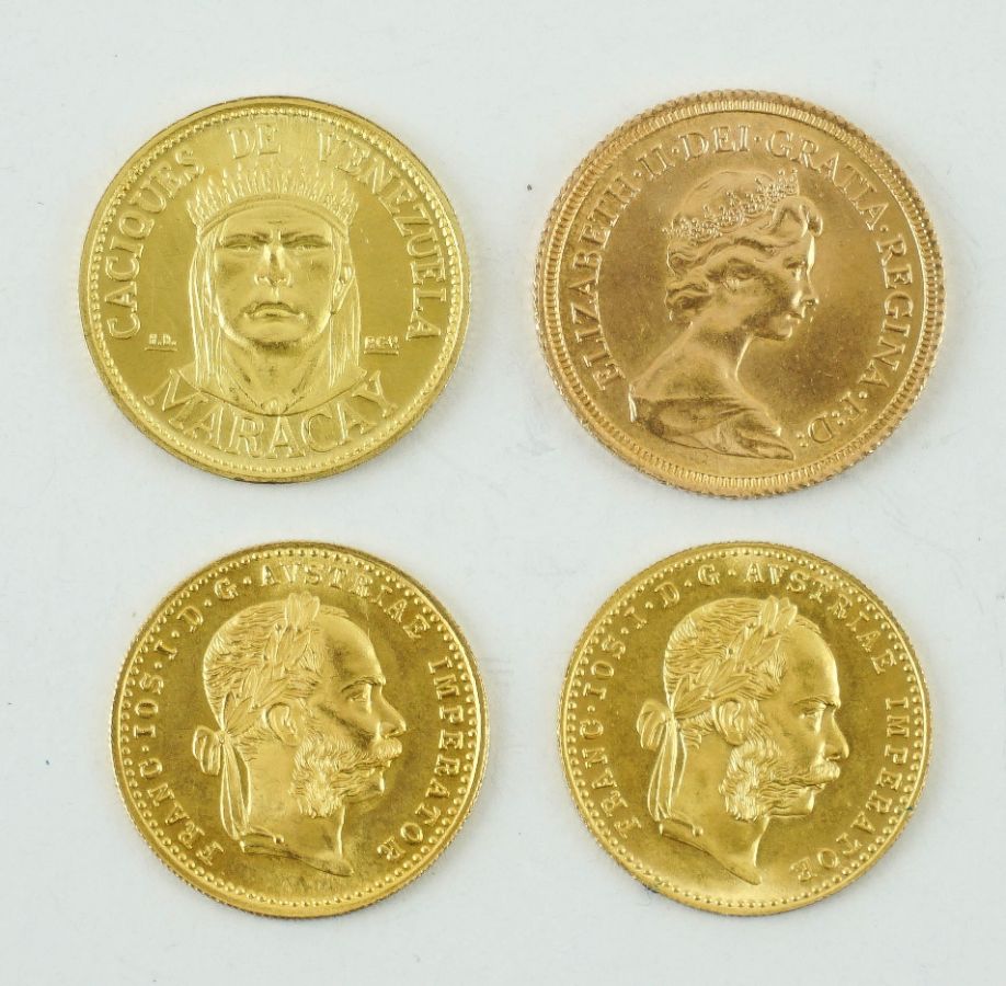 4 Moedas em Ouro