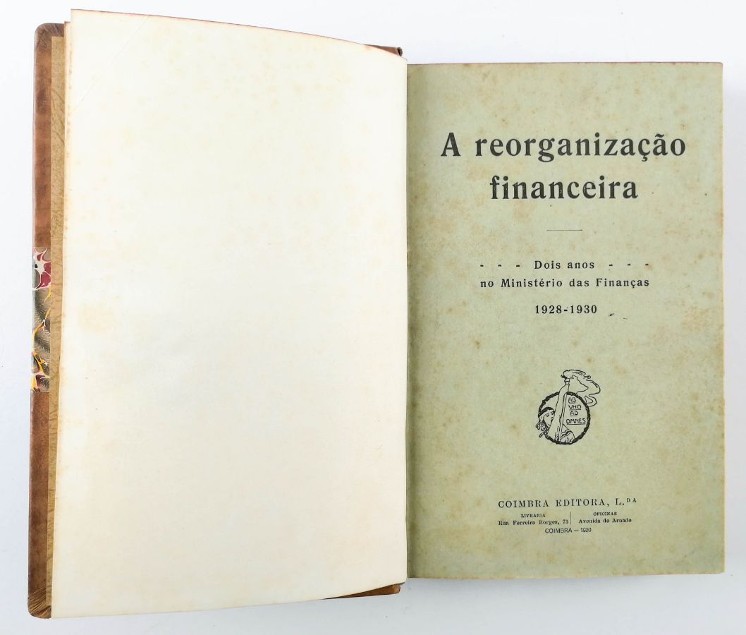 Raro livro de Salazar (1930)