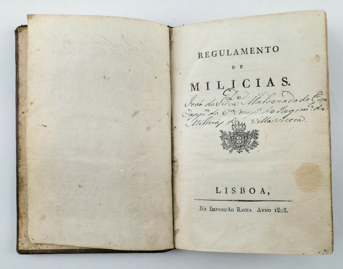 Invasões Francesas - Regulamento de Milícias (1808)